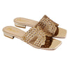 Golden Embellished H-Flat