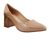 Cream Court Heels