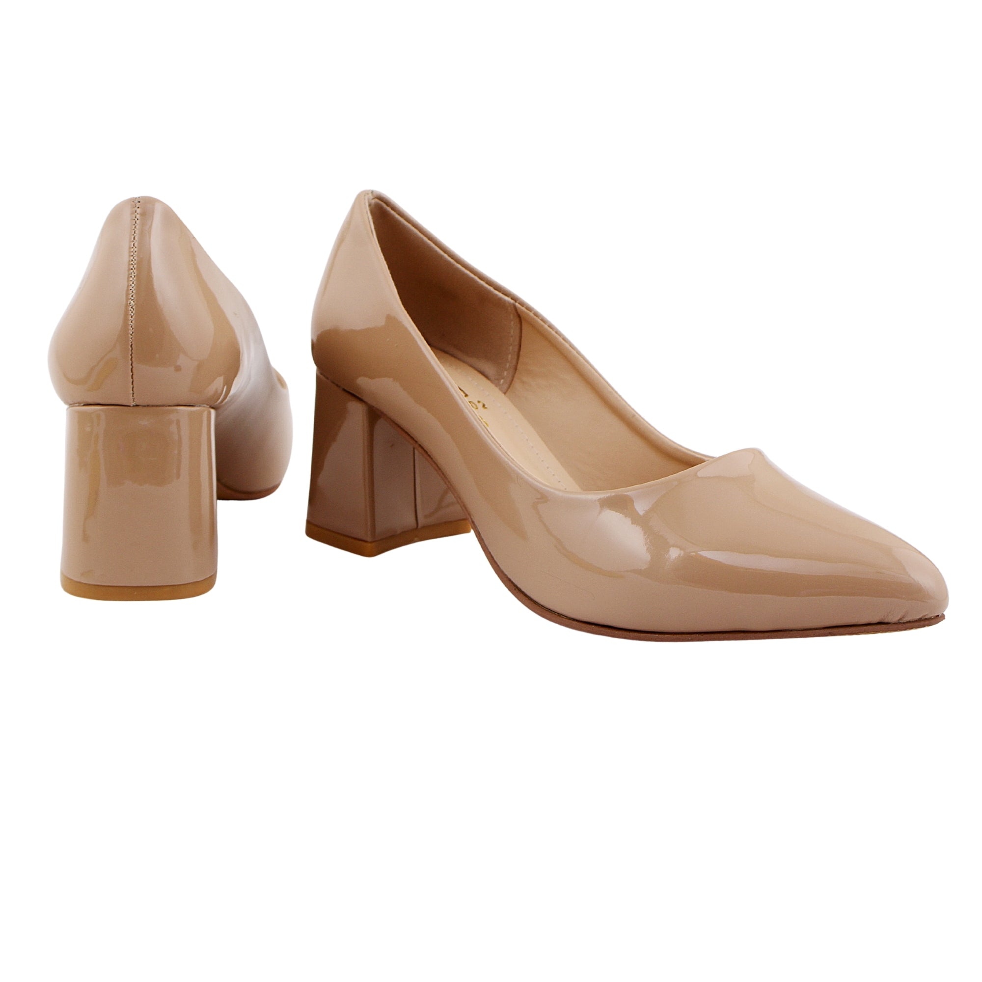 Cream Court Heels