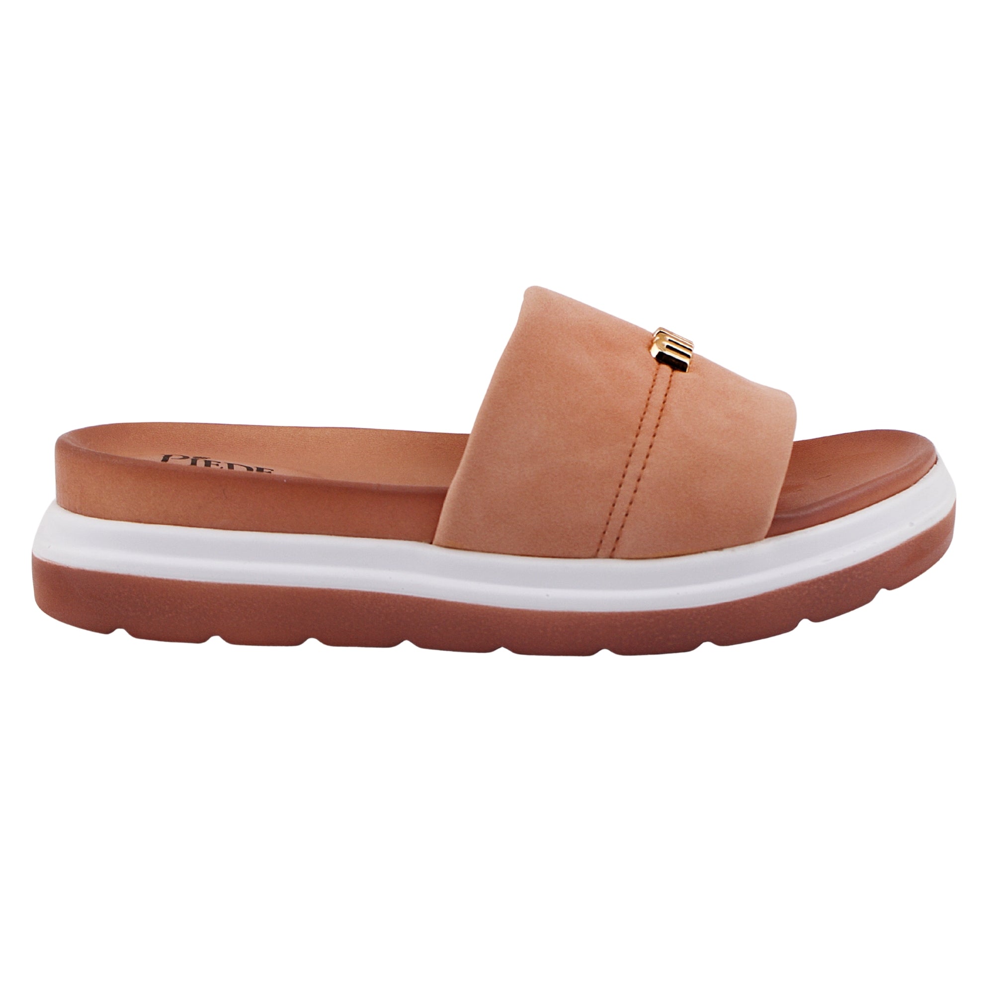 Peach Medicated Sole Slide