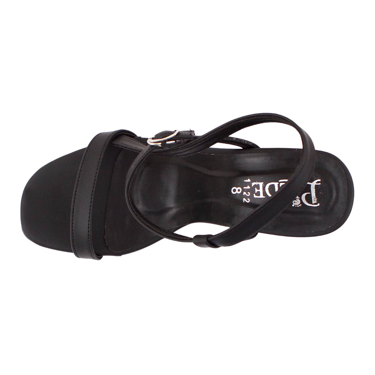Black Ankle Strap Sandals