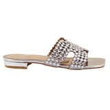 Silver Embellished H-Flat