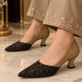 Brown Court Shoe
