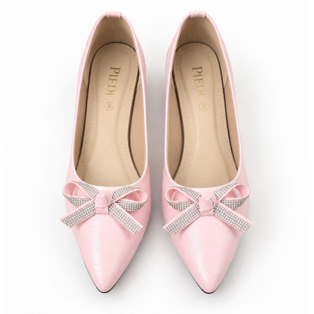 Baby Pink Kitten Heel Pump
