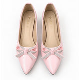Baby Pink Kitten Heel Pump