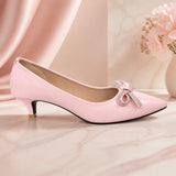 Baby Pink Kitten Heel Pump