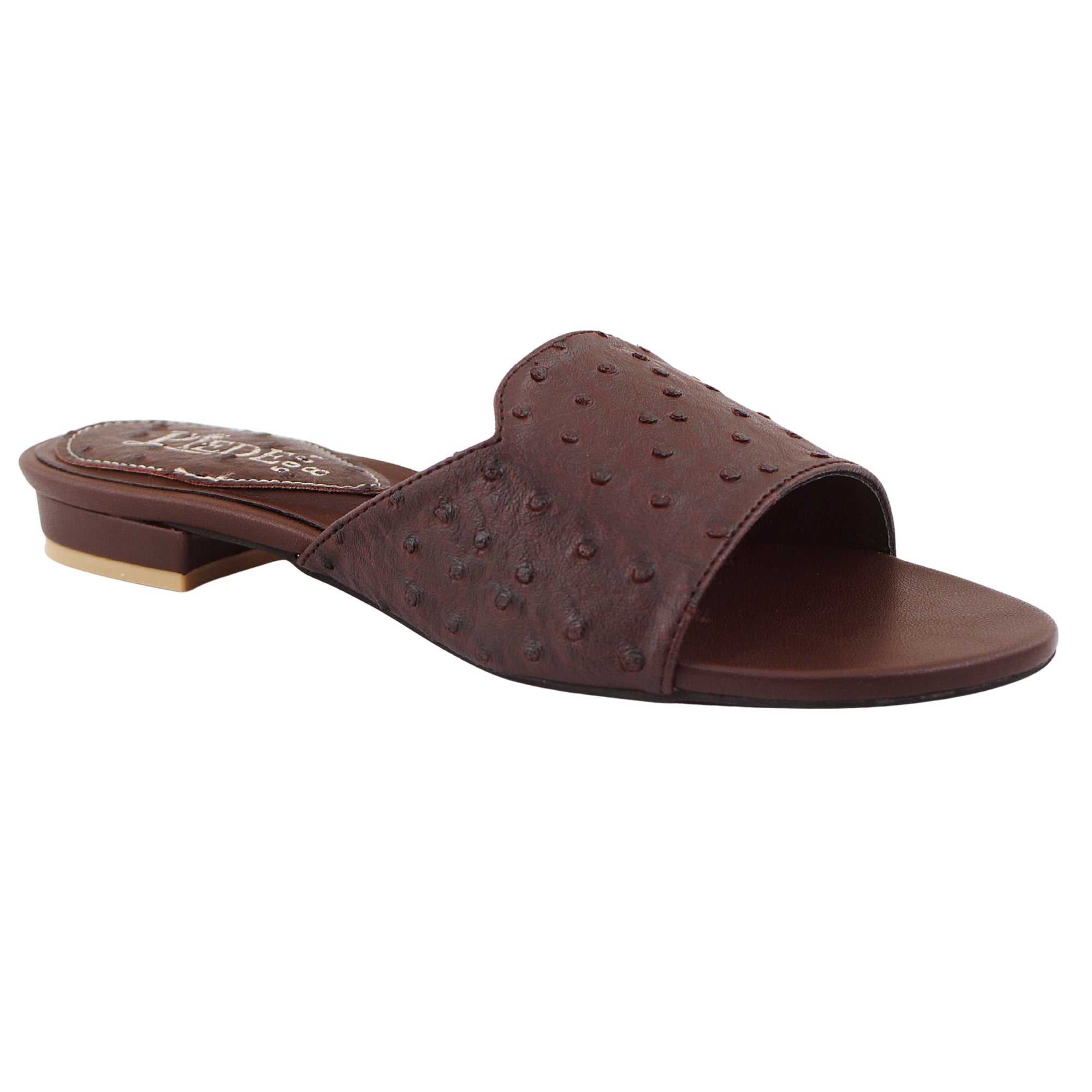 Brown Textured Flat