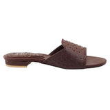 Brown Textured Flat