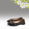 Black Pointed Toe Slip-On Pumps