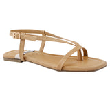 Beige Slingback Sandals