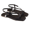 Black Slingback Sandals
