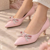 Baby Pink Kitten Heel Pump
