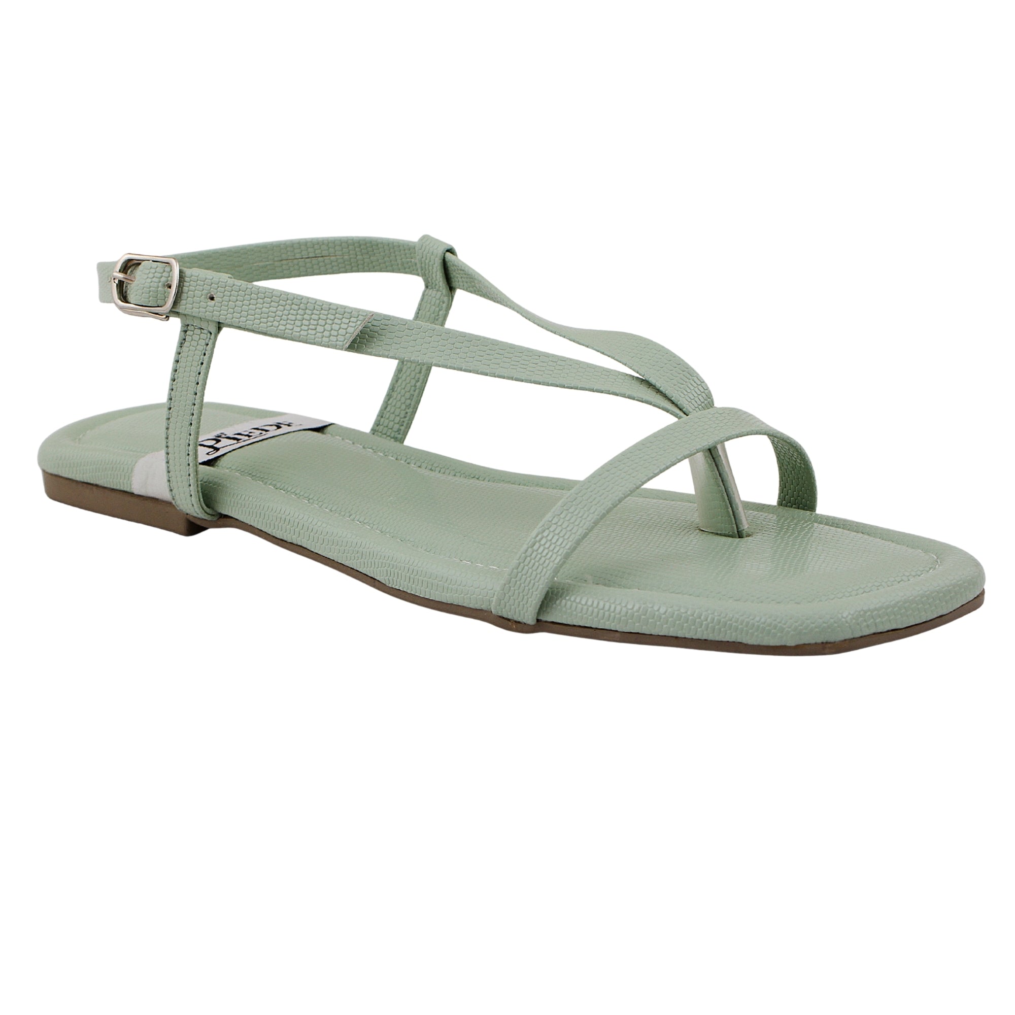 Mint Green Slingback Sandals