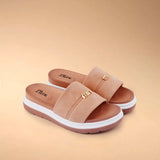 Peach Medicated Sole Slide
