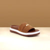 Brown Medicated Sole Slide