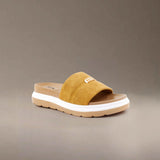 Mustard Medicated Sole Slide