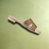 Golden Embellished H-Flat