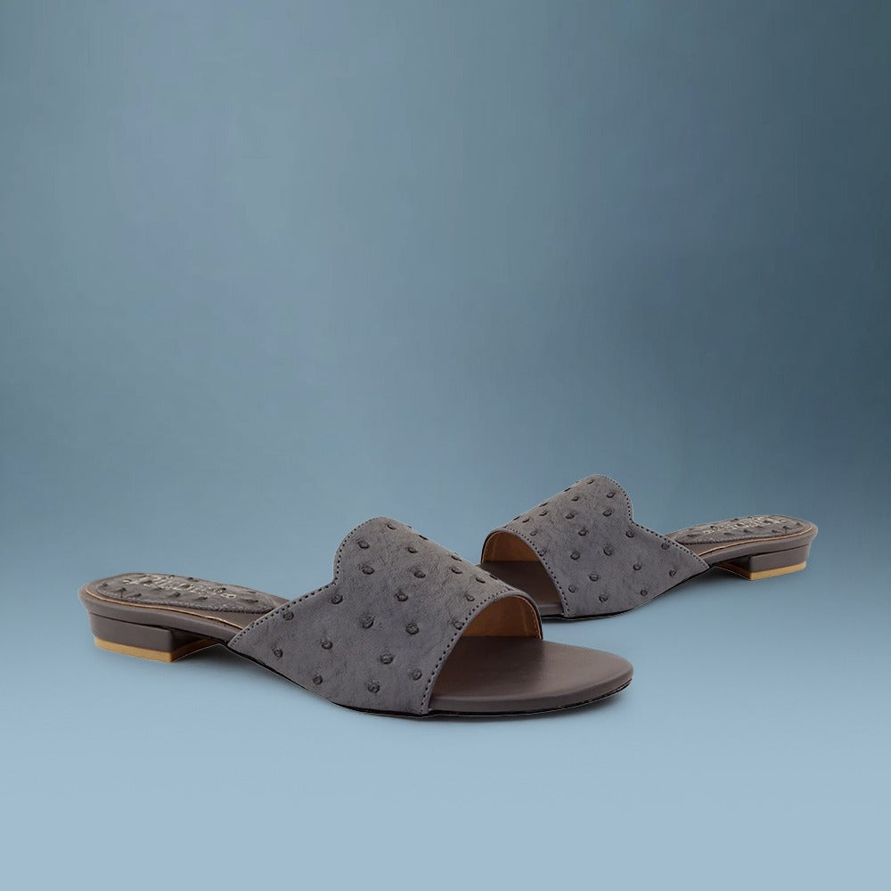 Grey Midnight Textured Flat