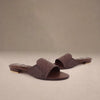 Brown Textured Flat