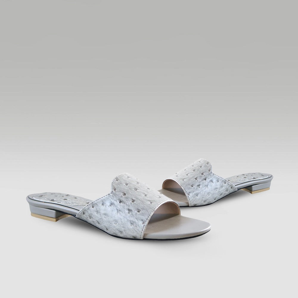Cream Textured Flat